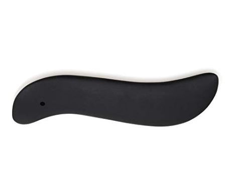 Smooth Bian Stone Guasha (Flowstick, 11 cm)