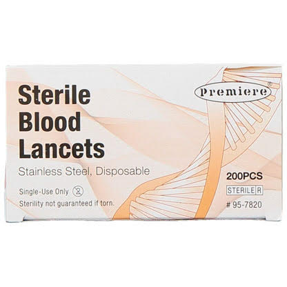 Premiere Sterile Lancets