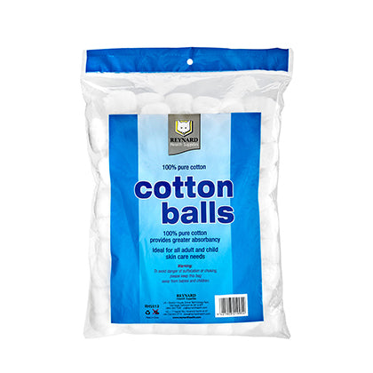 100% Pure Cotton Balls (100 Pcs)
