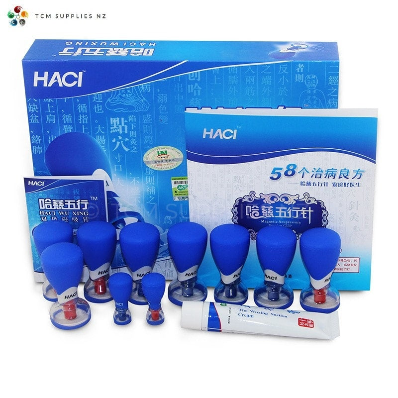 HACI Magnetic Vacuum Cupping Set (10 Cups)