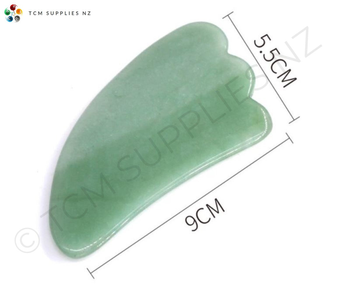 Jade Guasha - Horn Shape