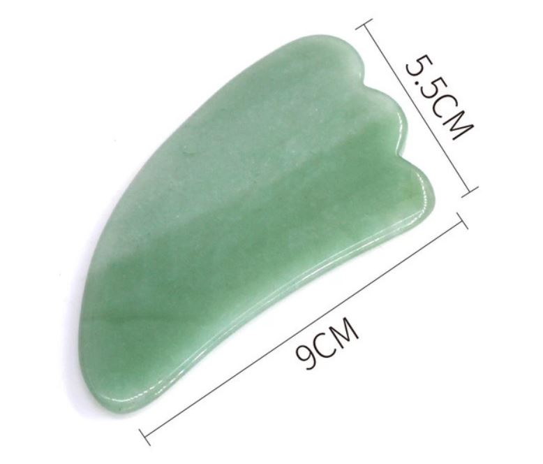 Jade Guasha - Horn Shape