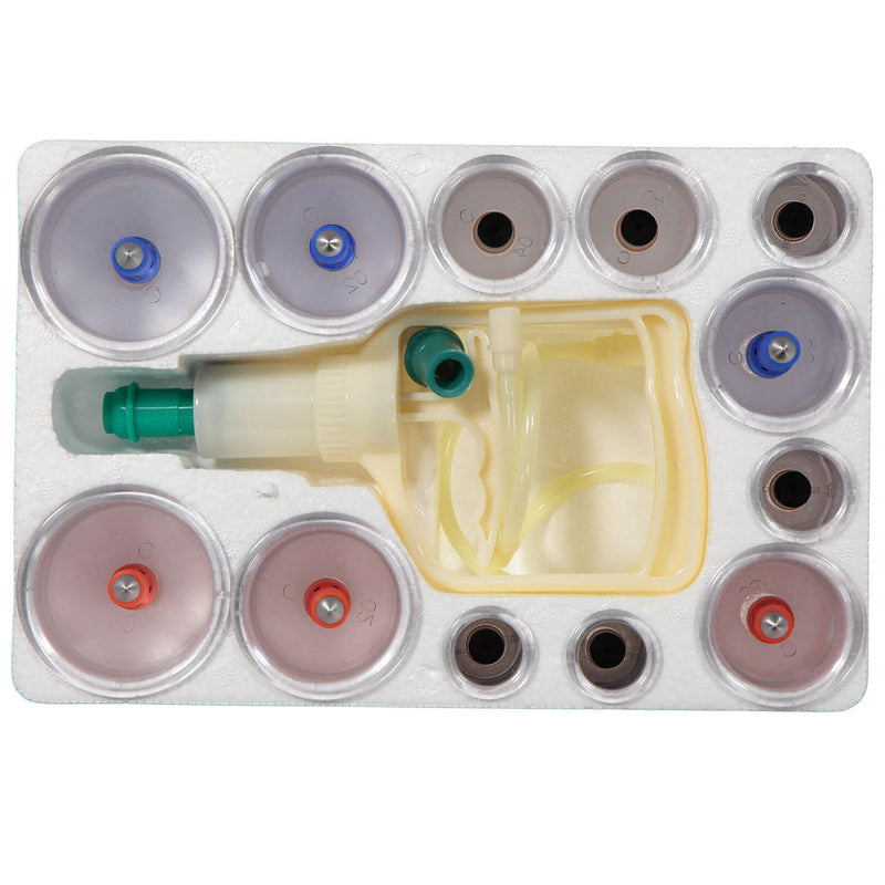 Premium Vacuum Cupping Set - 12 Magnetic Cups | TCM Supplies NZ