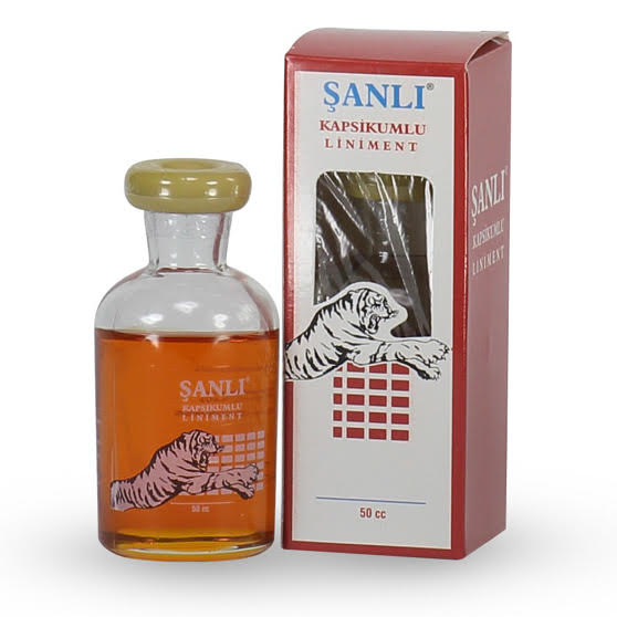 Sanli Ilac Capsicum Liniment Bottle Box | TCM Supplies NZ