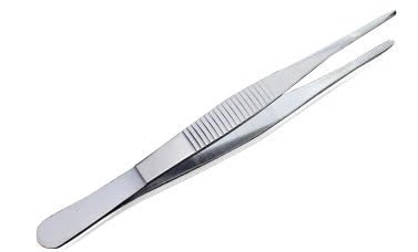 Stainless Steel Tweezers (12.5 cm)