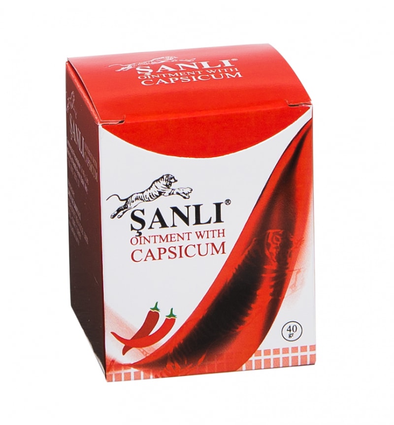 Sanli Capsicum Balm Left | TCM Supplies NZ